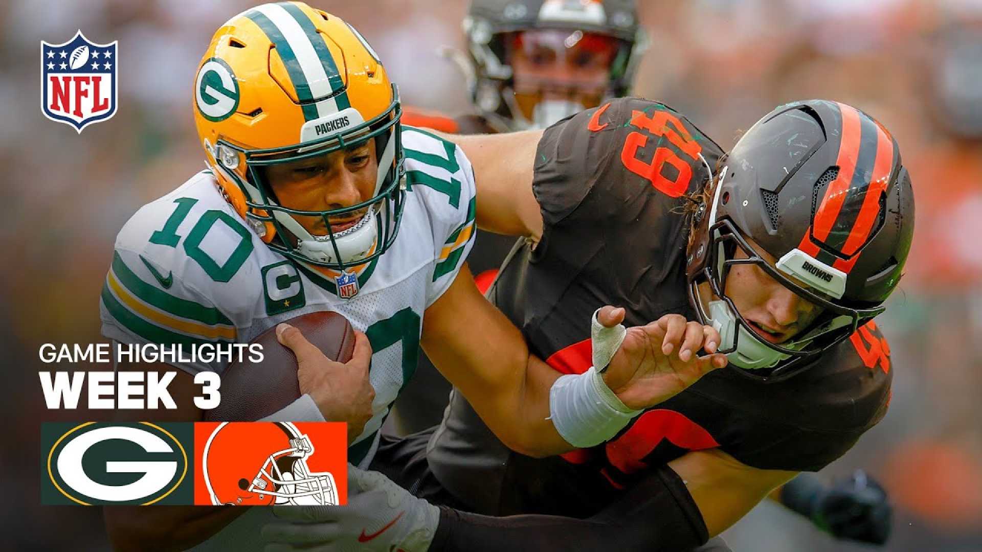 Packers Vs Browns Game Highlights