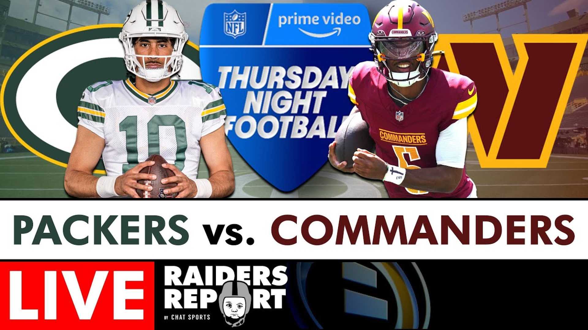 Packers Vs Commanders Nfl Thursday Night Football