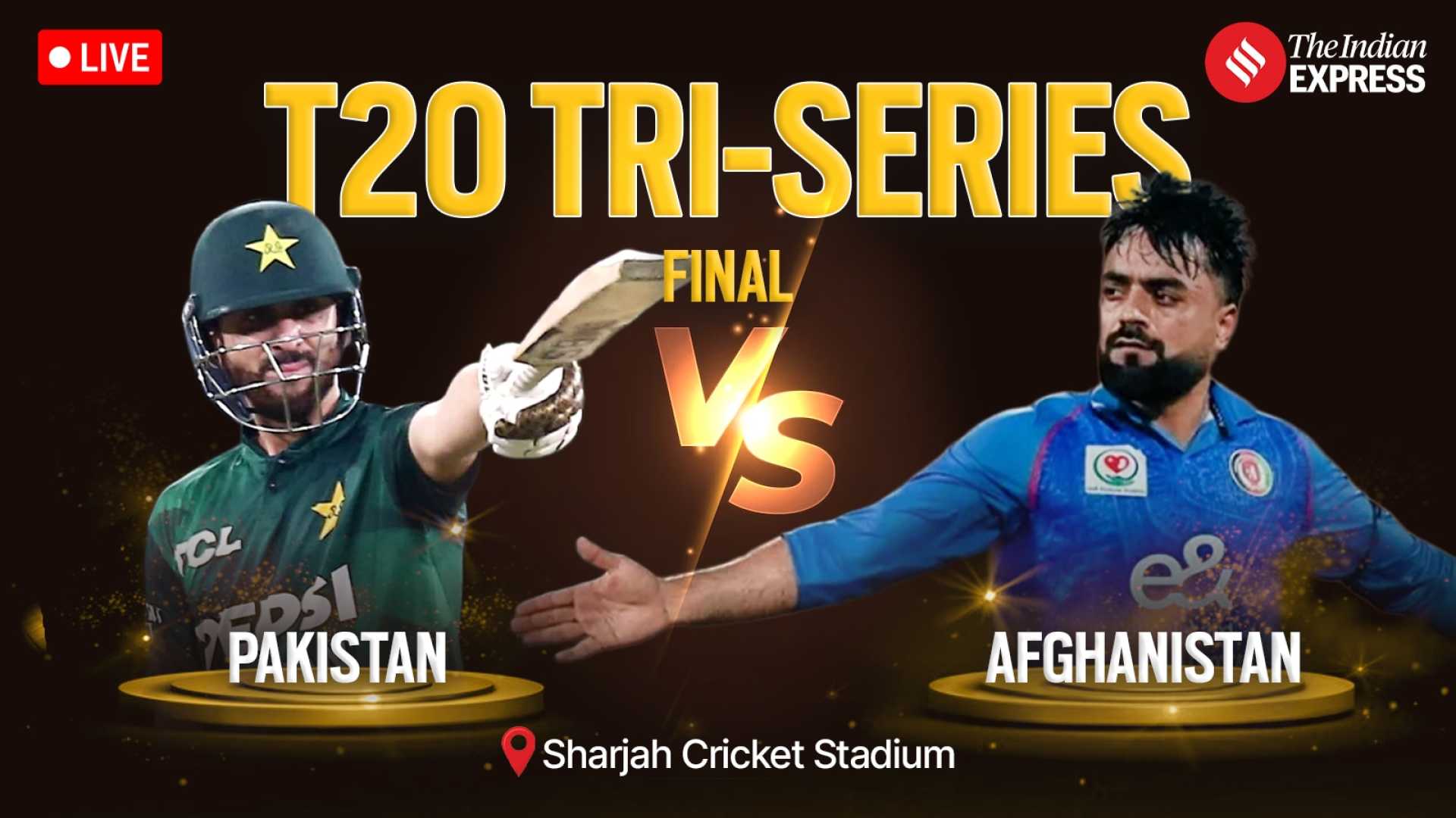 Pakistan Vs Afghanistan T20i Tri Series Final