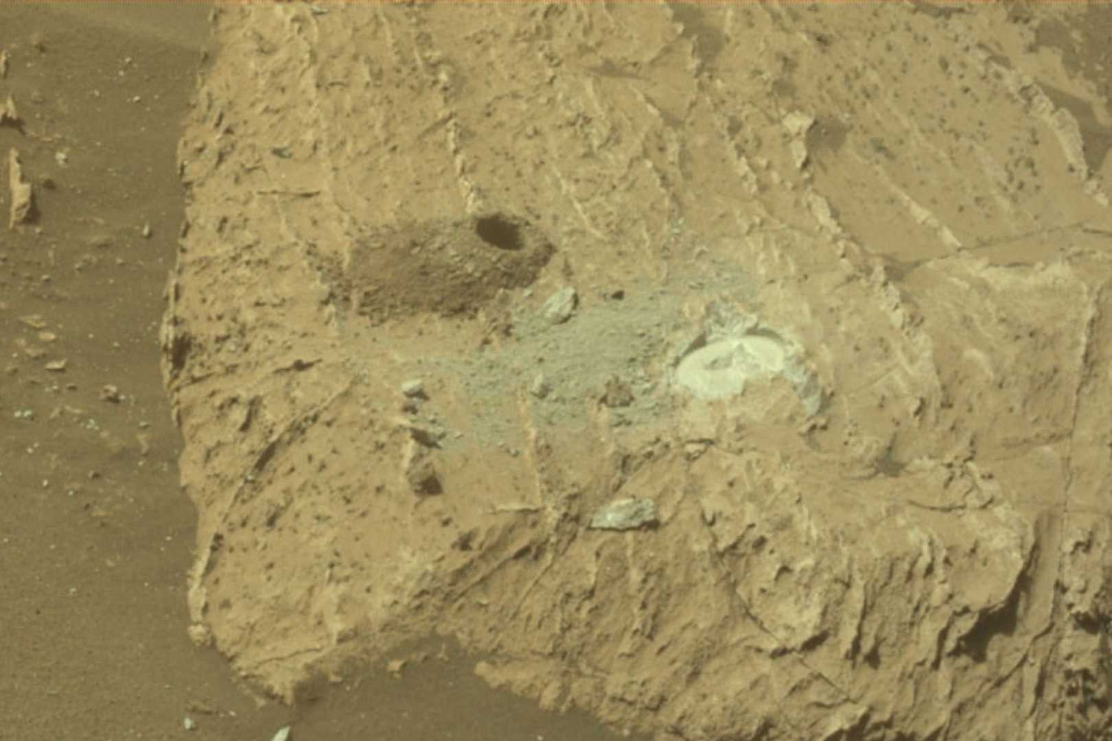 Perseverance Mars Rover Sapphire Canyon Sample
