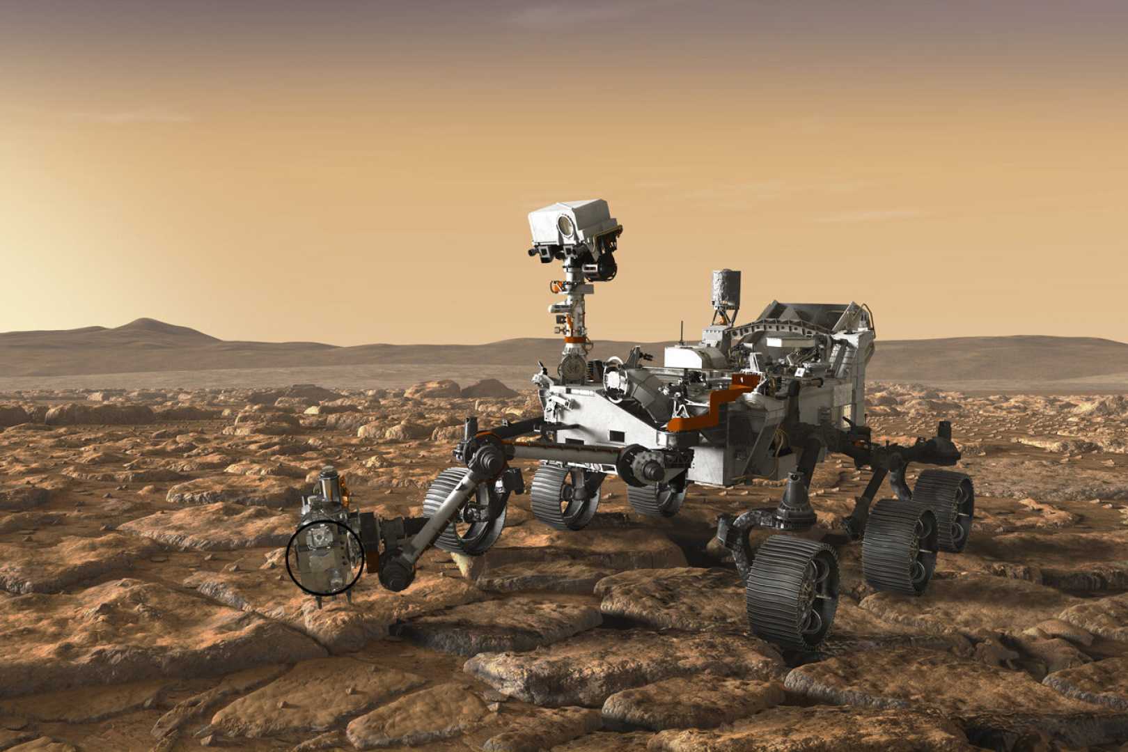 Perseverance Rover Mars Study