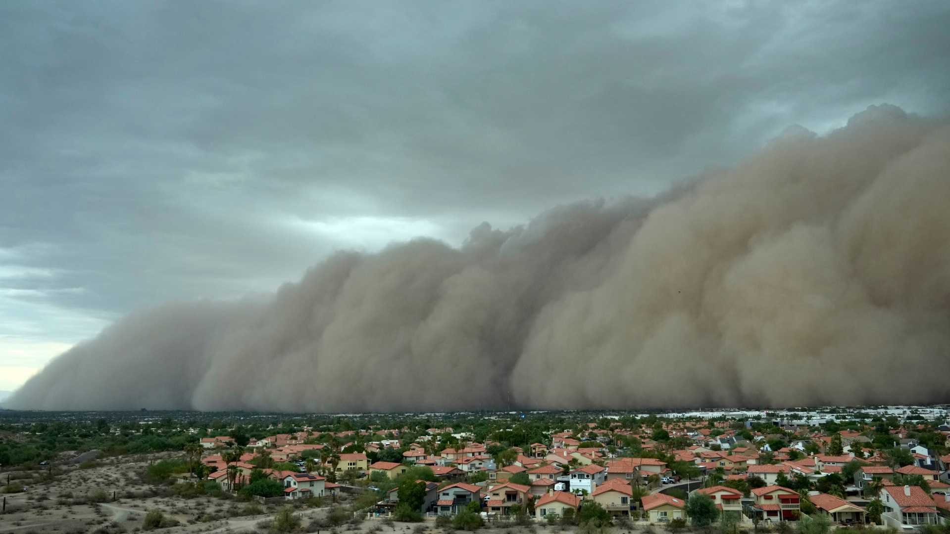 Phoenix Monsoon Storms And Dust