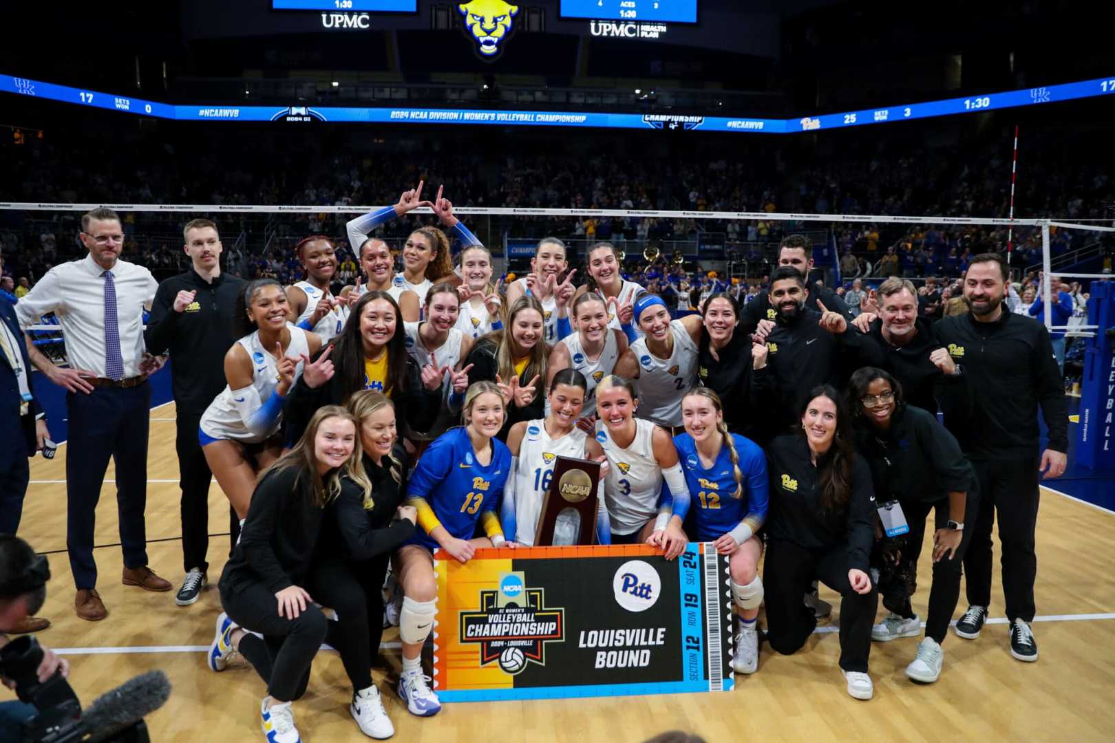 Pittsburgh Panthers Kentucky Wildcats Volleyball Game