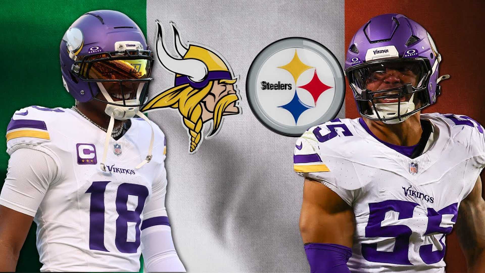 Pittsburgh Steelers Minnesota Vikings Ireland