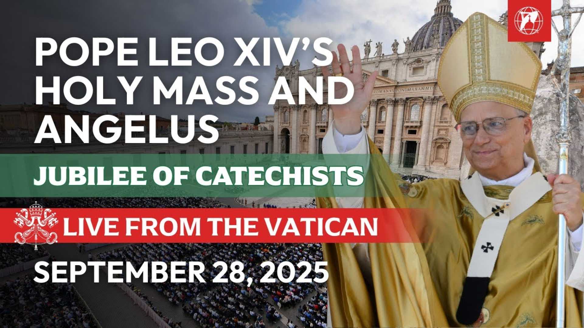 Pope Leo Xiv Mass Jubilee Of Catechists