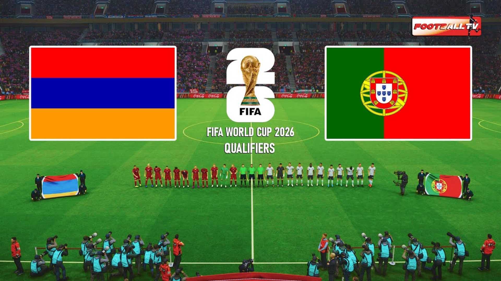 Portugal Vs Armenia Fifa World Cup Qualifier 2026