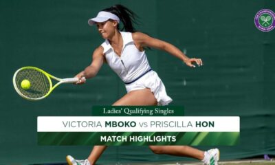 Priscilla Hon Tennis Match