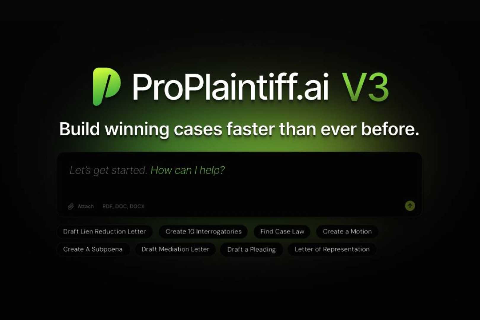 Proplaintiff.ai Ai Paralegal Launch