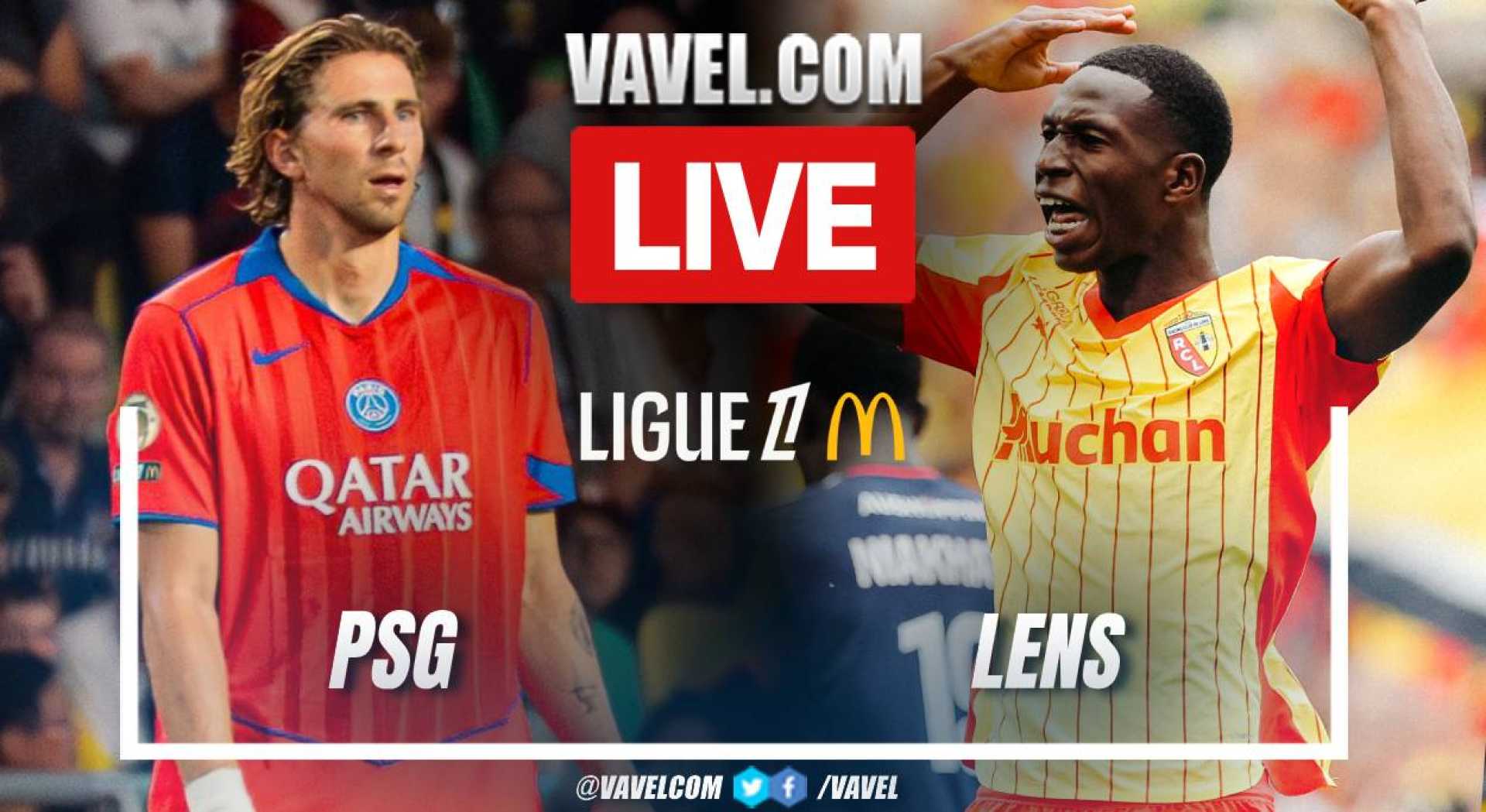 Psg Lens Ligue 1 Match Broadcast