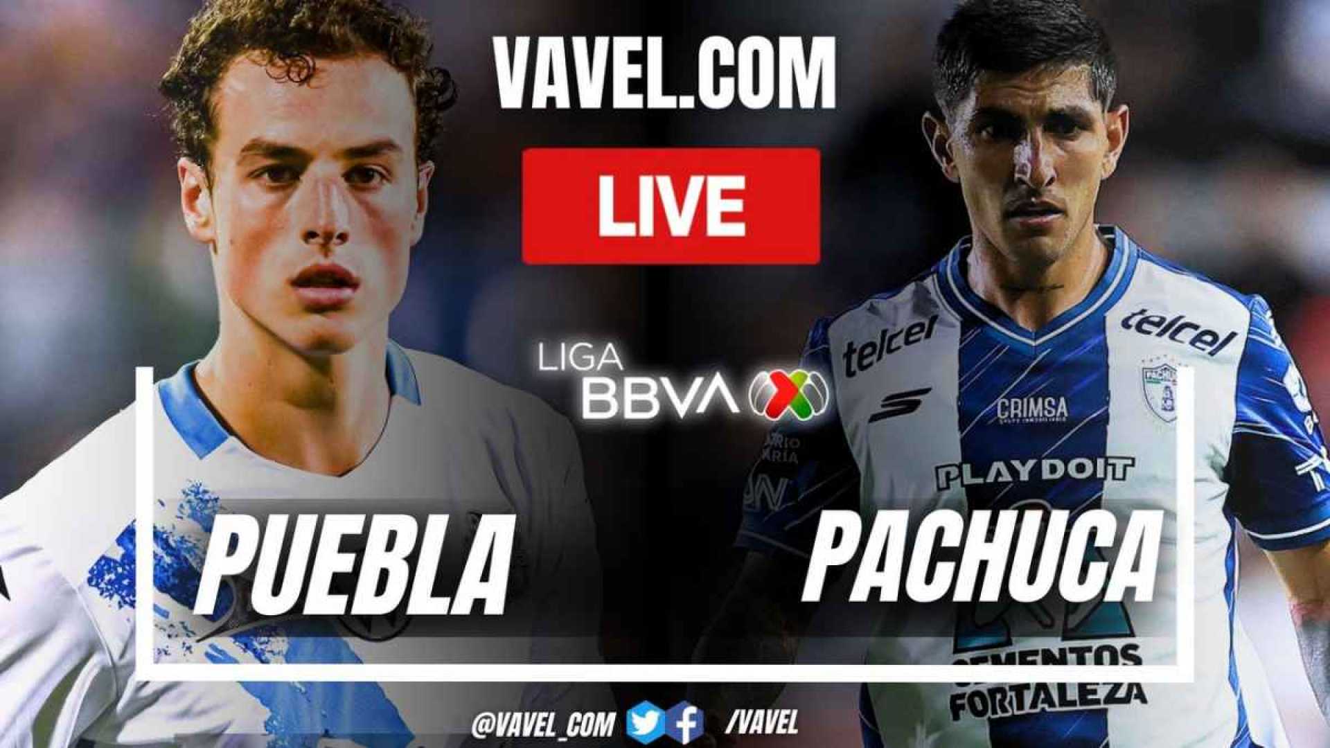 Puebla Vs Pachuca Liga Mx Match