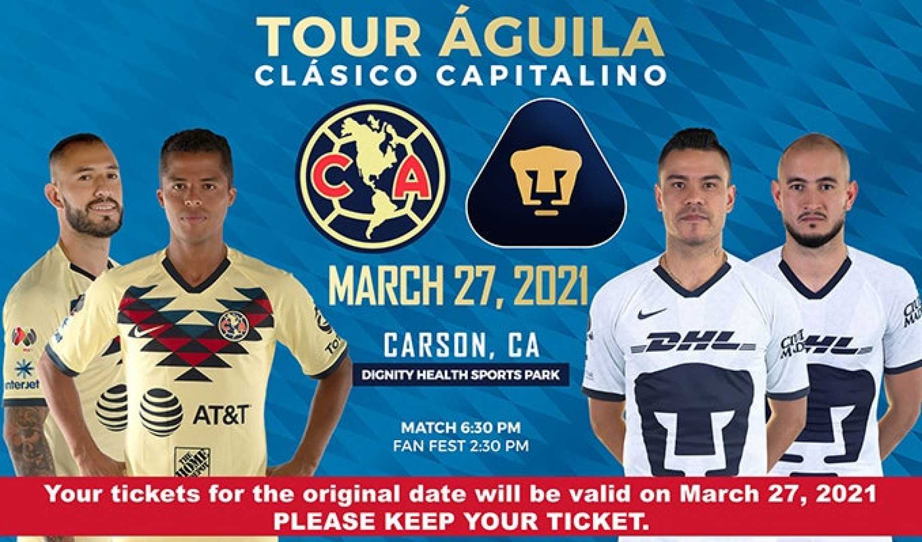 Pumas Unam Vs Club America Match
