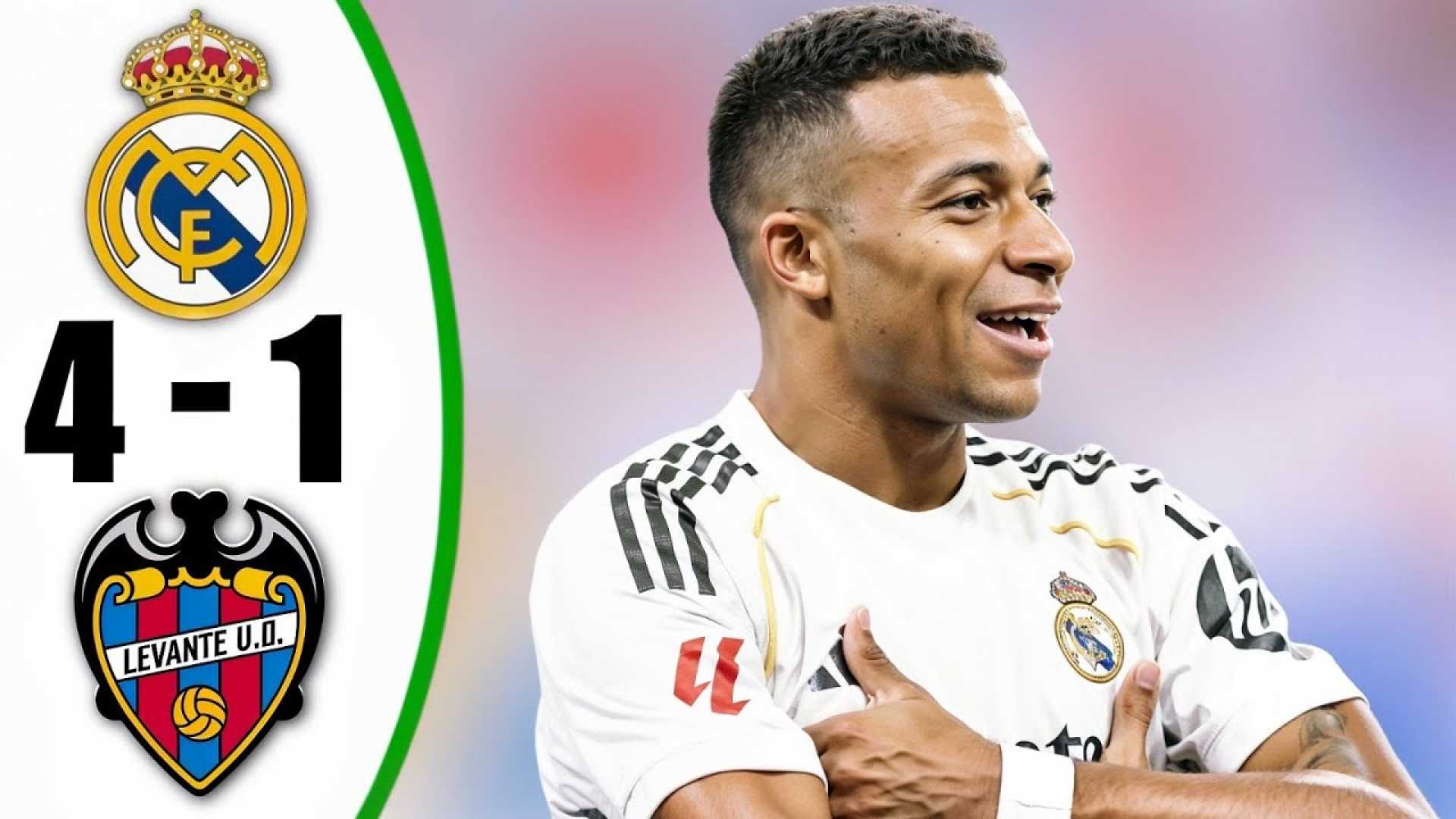 Real Madrid Vs Levante Football Match