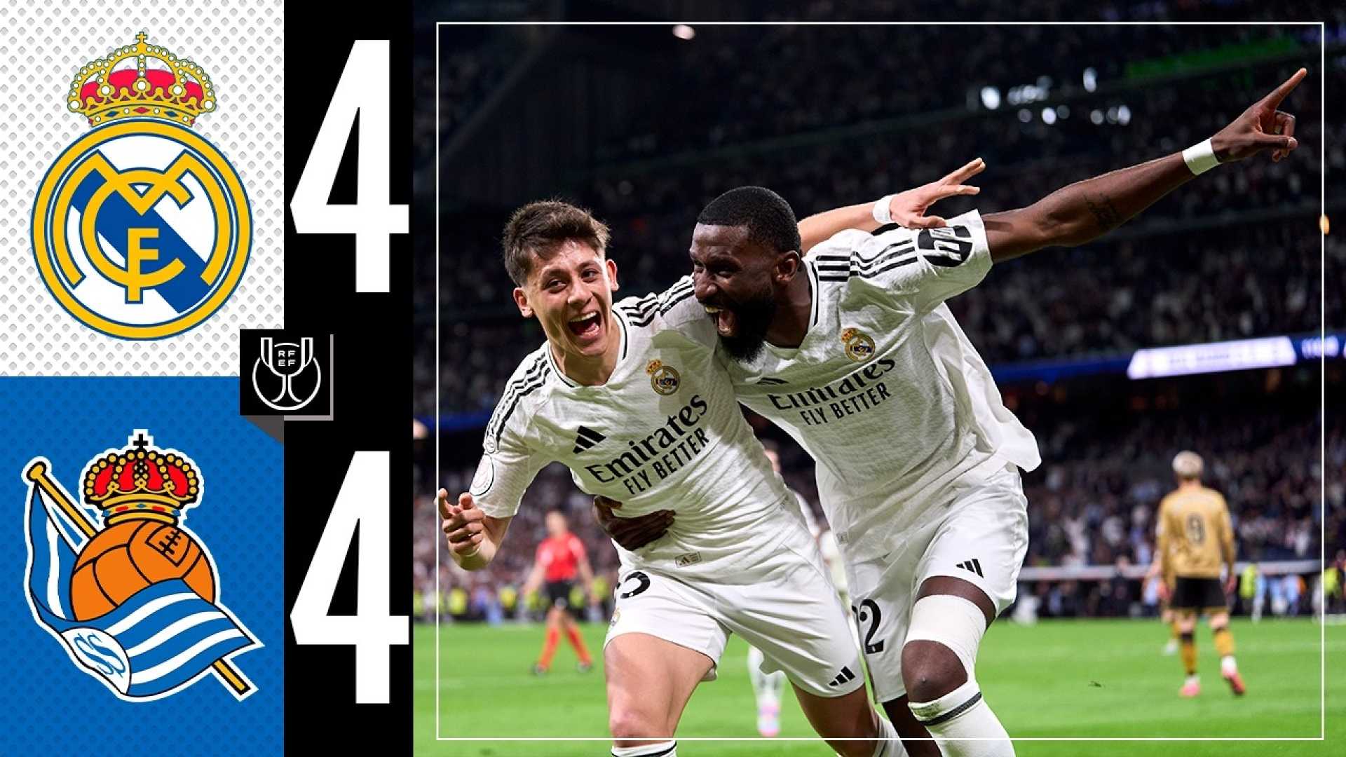 Real Madrid Vs Real Sociedad Match