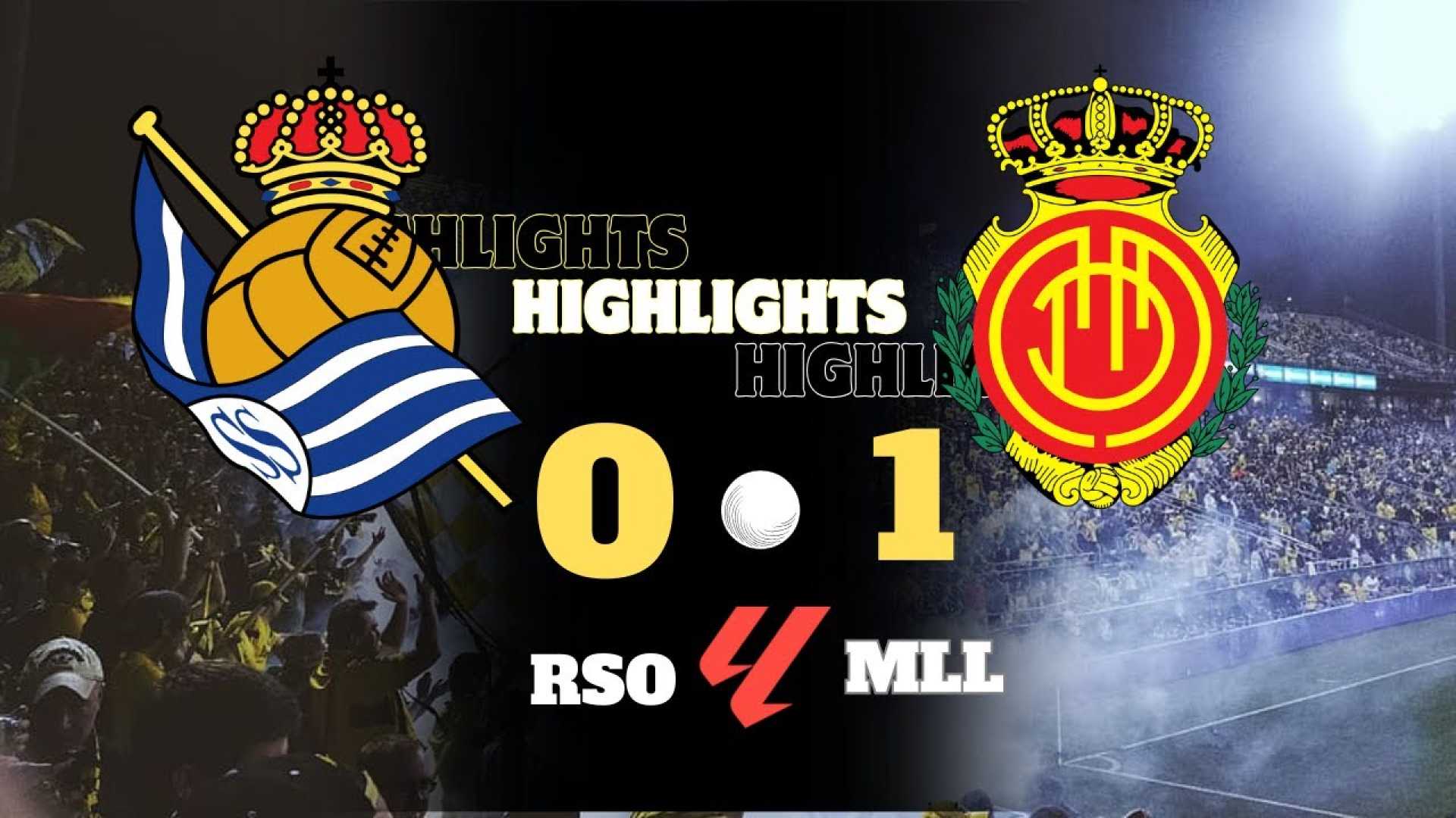 Real Sociedad Vs Mallorca Laliga Match