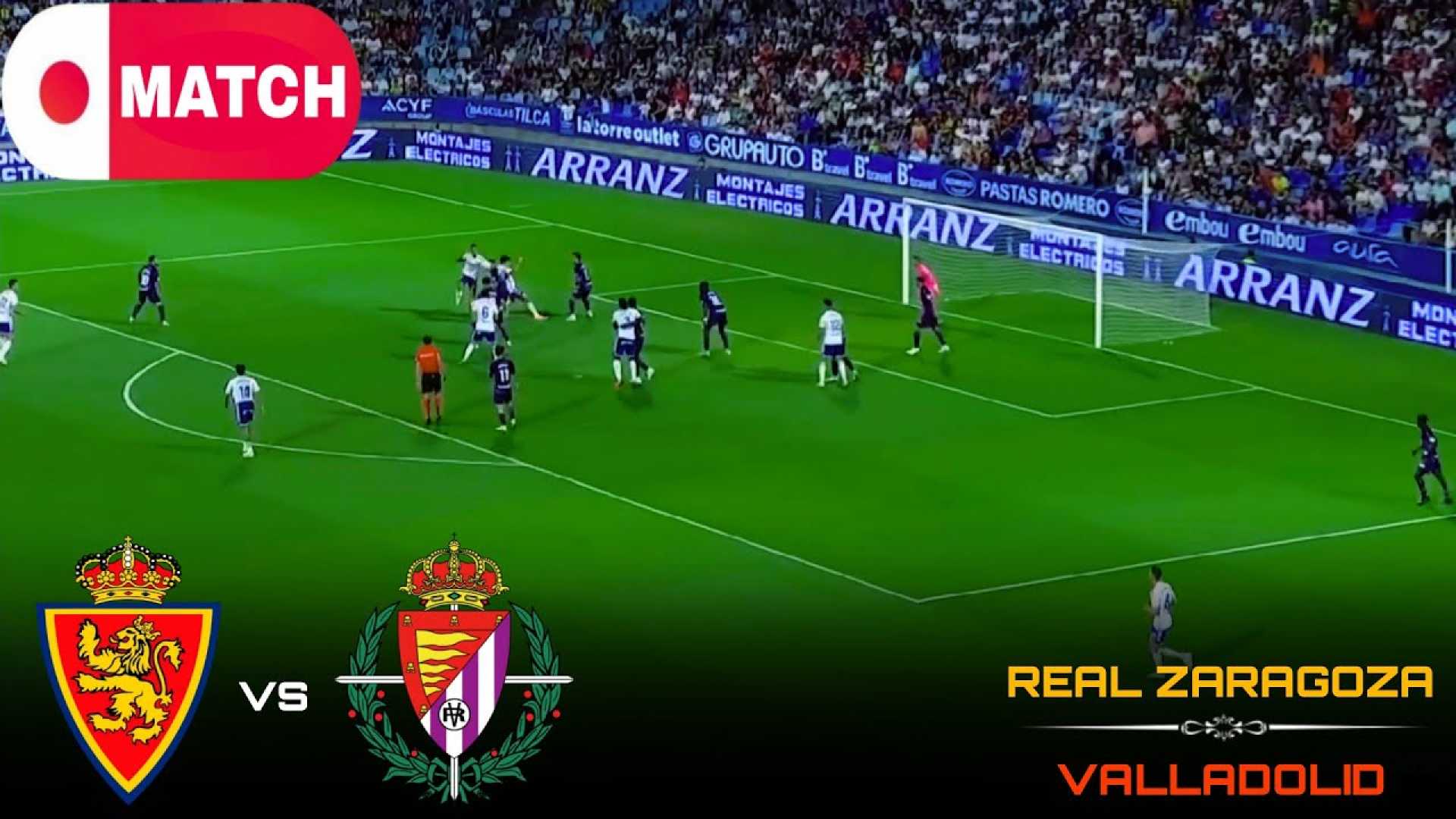 Real Zaragoza Vs Real Valladolid Football