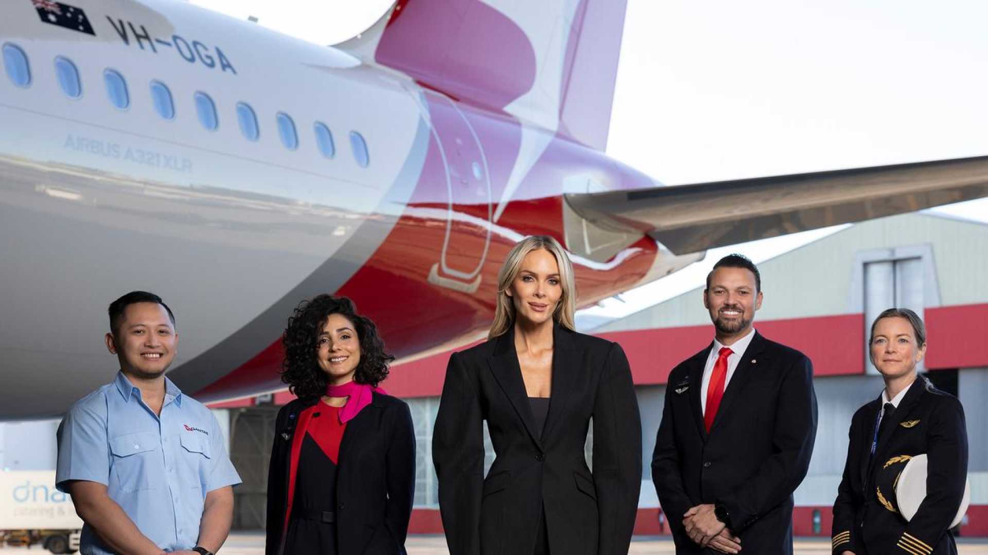 Rebecca Vallance Qantas Uniform Design