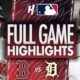 Red Sox Vs Tigers Baseball Game