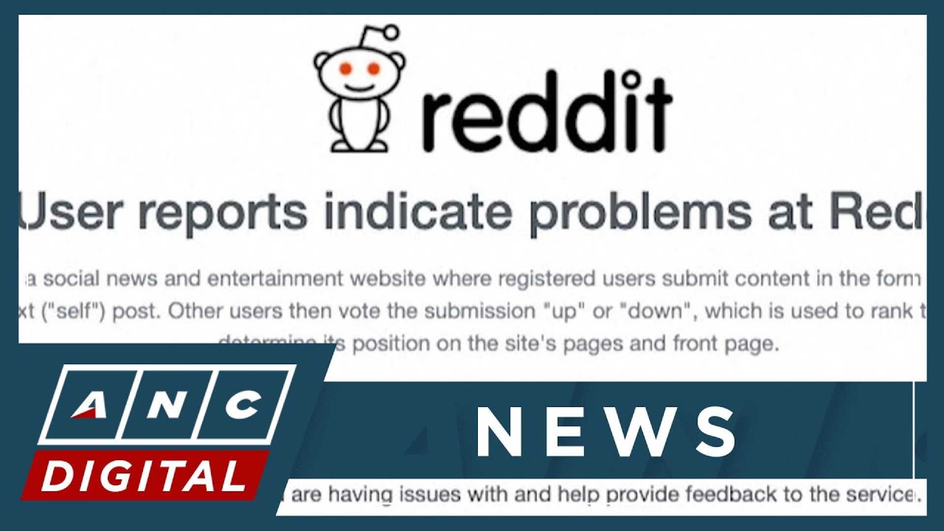 Reddit Outage News