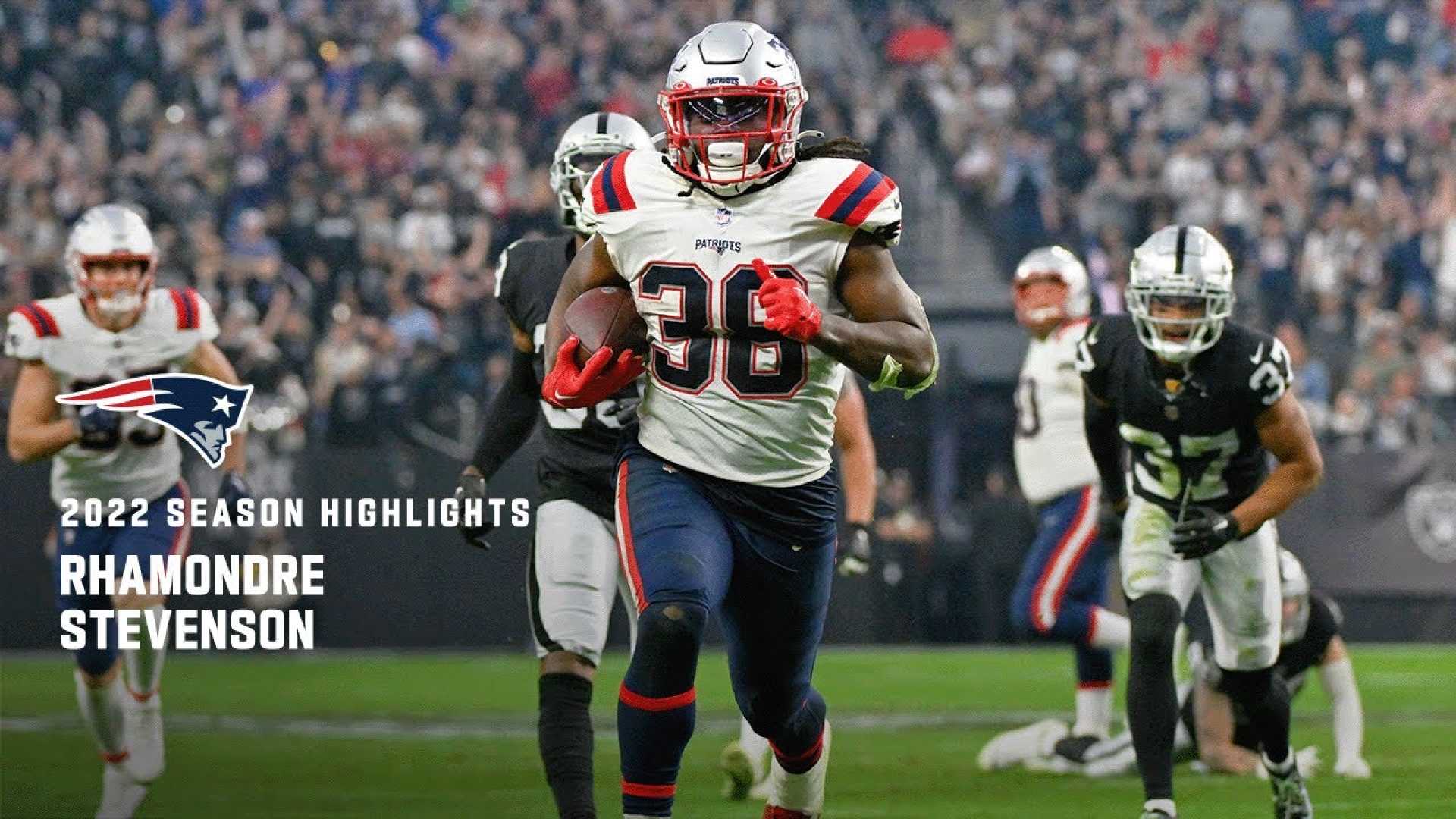 Rhamondre Stevenson Football Highlights