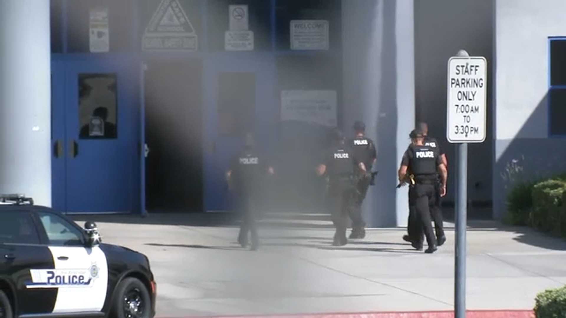 Rialto High School Lockdown Threats