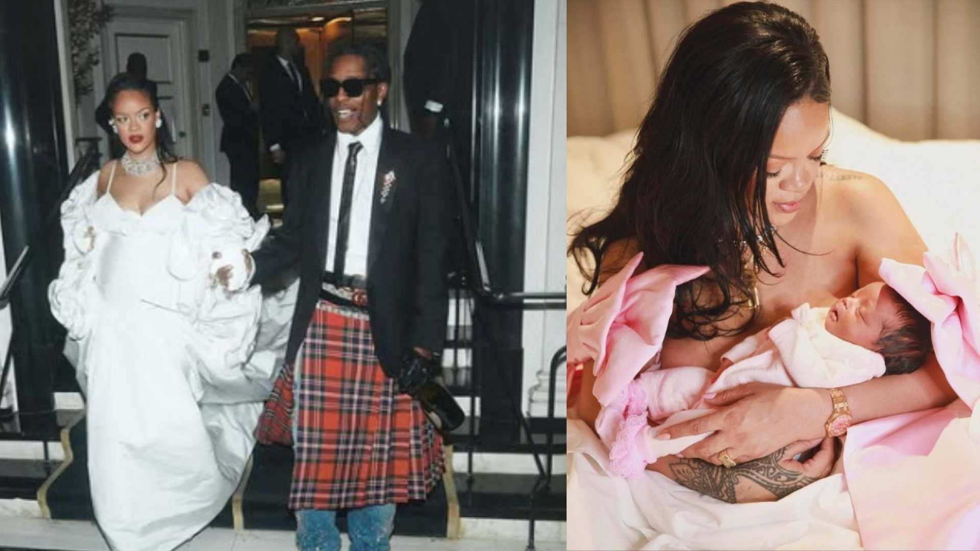 Rihanna A$ap Rocky Baby Announcement