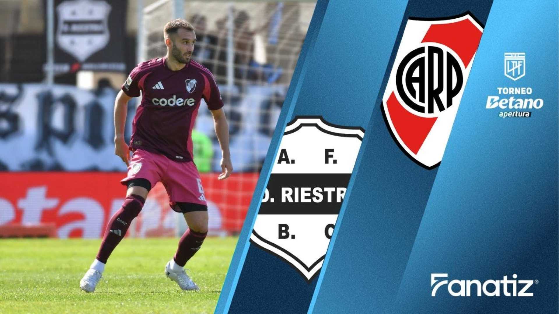 River Plate Vs Riestra Football Match