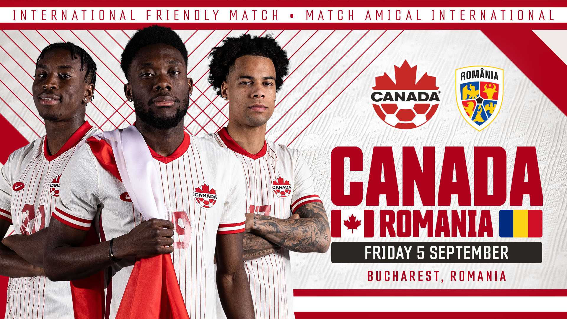 Romania Canada Football Friendly Match