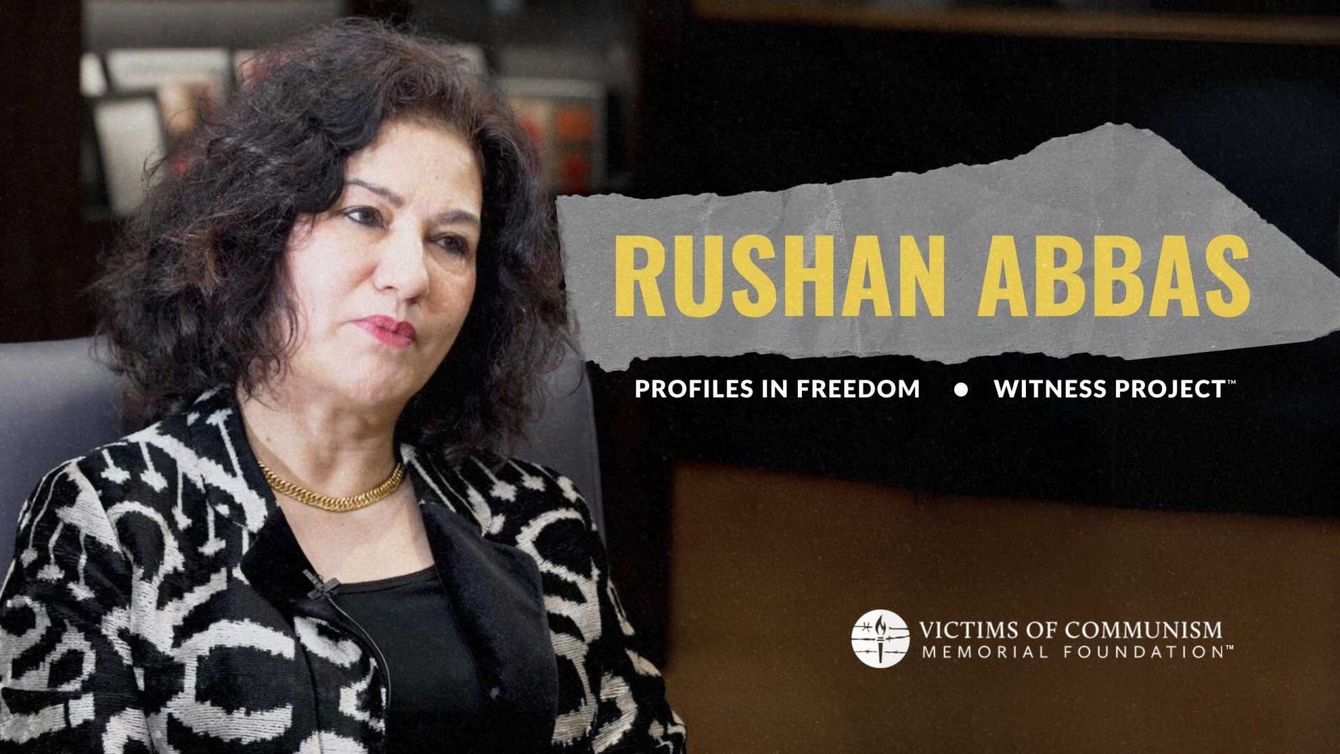 Rushan Abbas Uyghur Rights