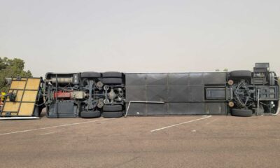 Rv Accident Strong Winds Tragedy