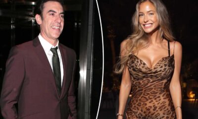 Sacha Baron Cohen Dinner Date Hannah Palmer