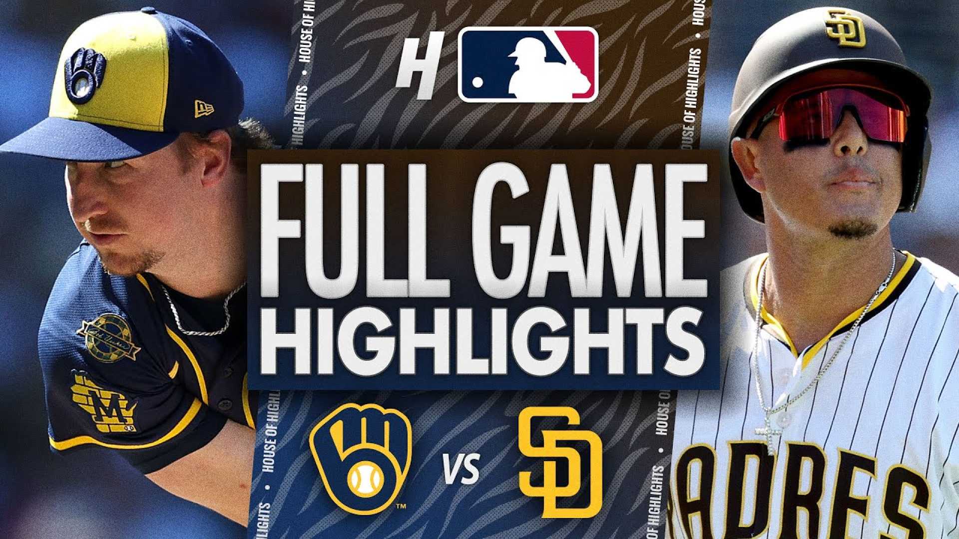 San Diego Padres Vs Milwaukee Brewers Game