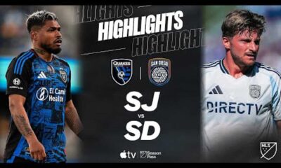 San Jose Earthquakes Vs San Diego Fc Match Highlights
