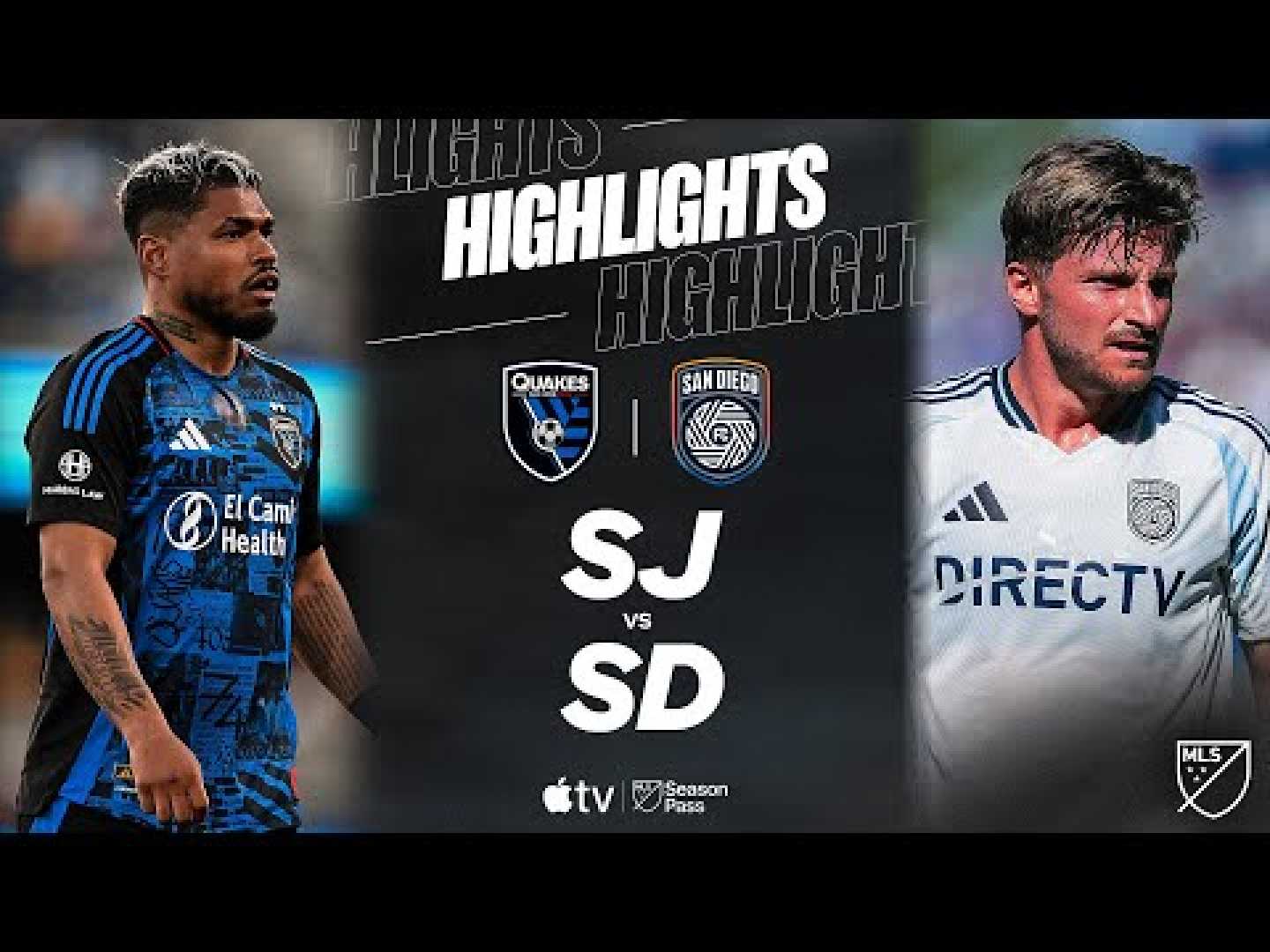 San Jose Earthquakes Vs San Diego Fc Match Highlights