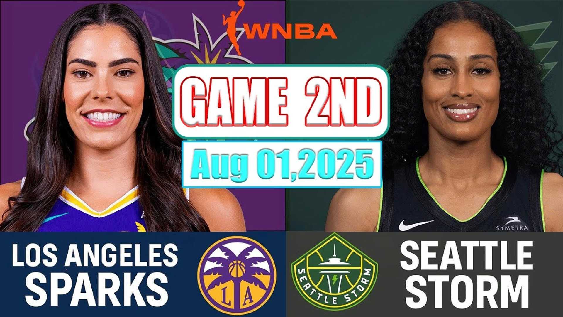 Seattle Storm Los Angeles Sparks Wnba