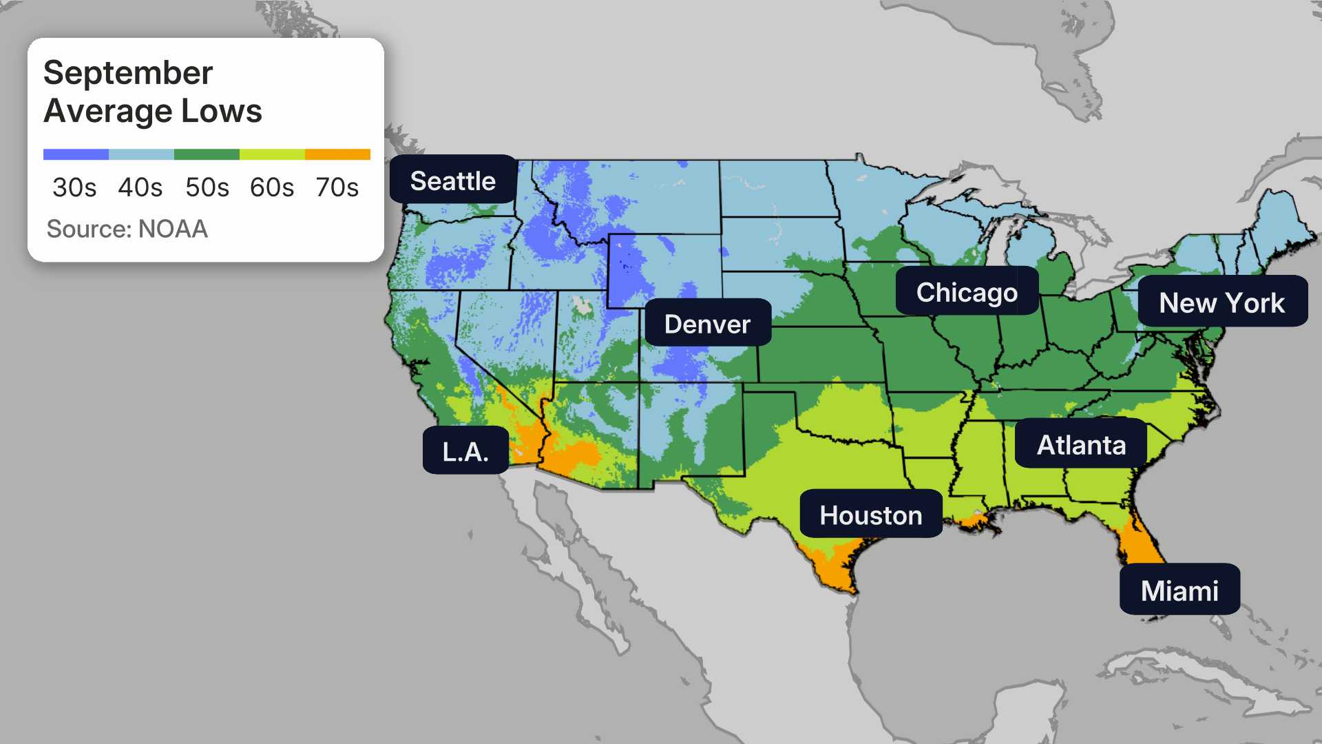 Seattle Weather September 2025