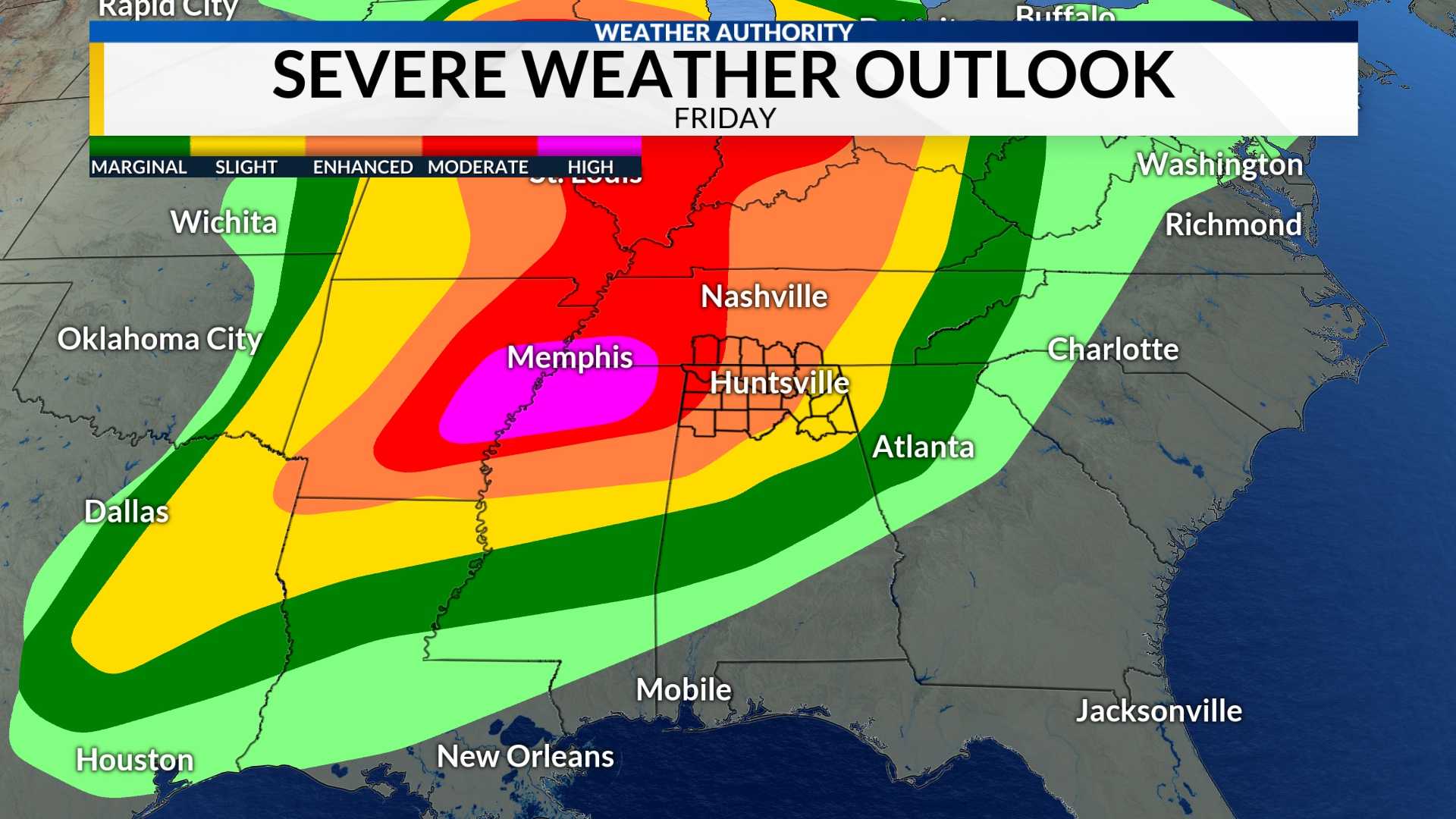 Severe Storms Weather Forecast