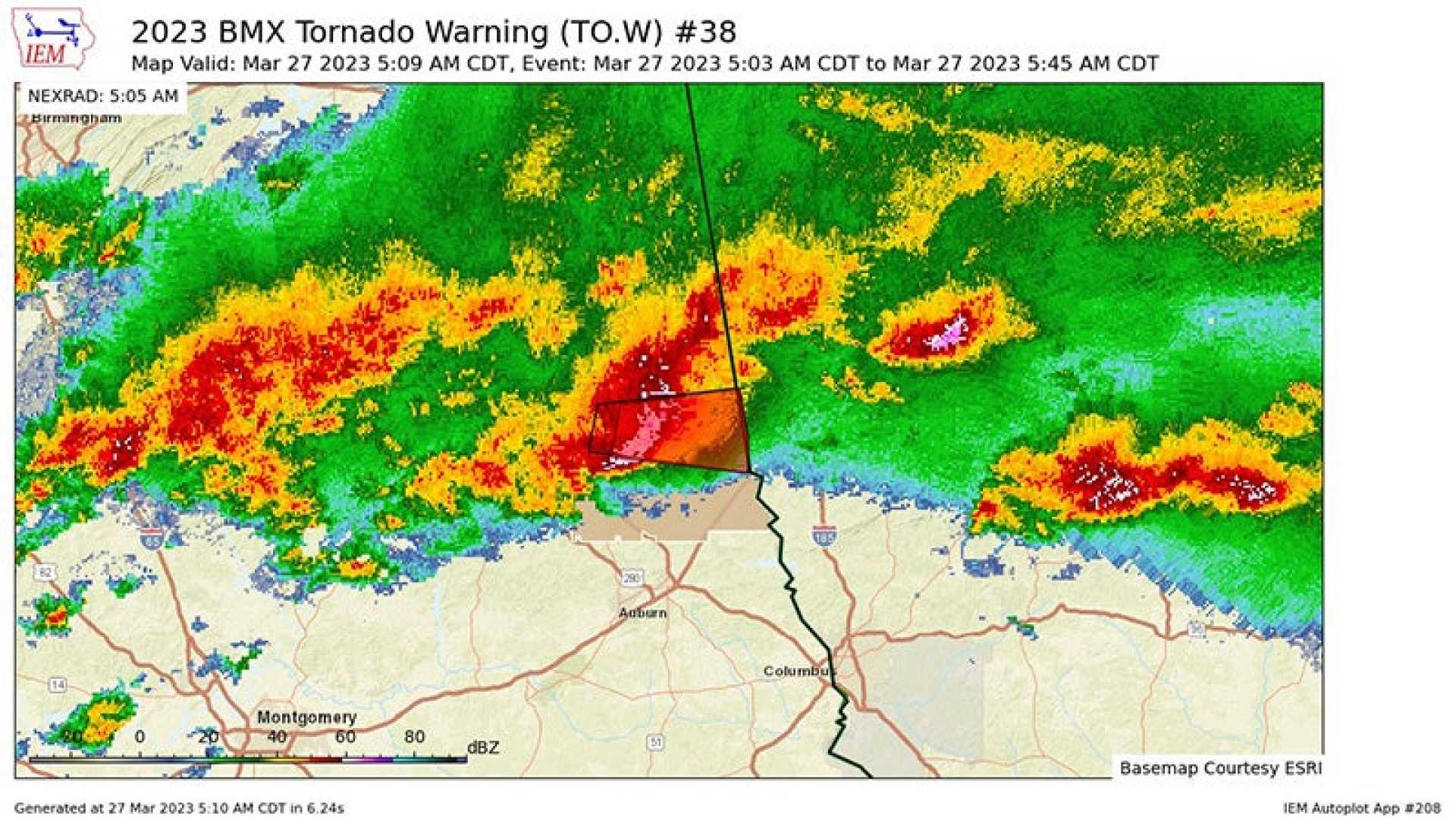 Severe Thunderstorm Chambers County Weather Alert