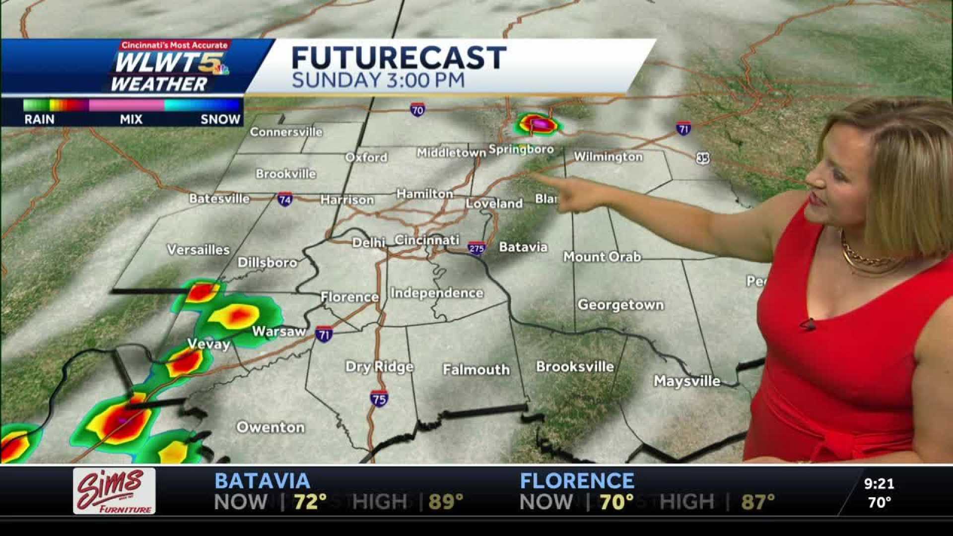 Severe Thunderstorm Warning Cincinnati Weather