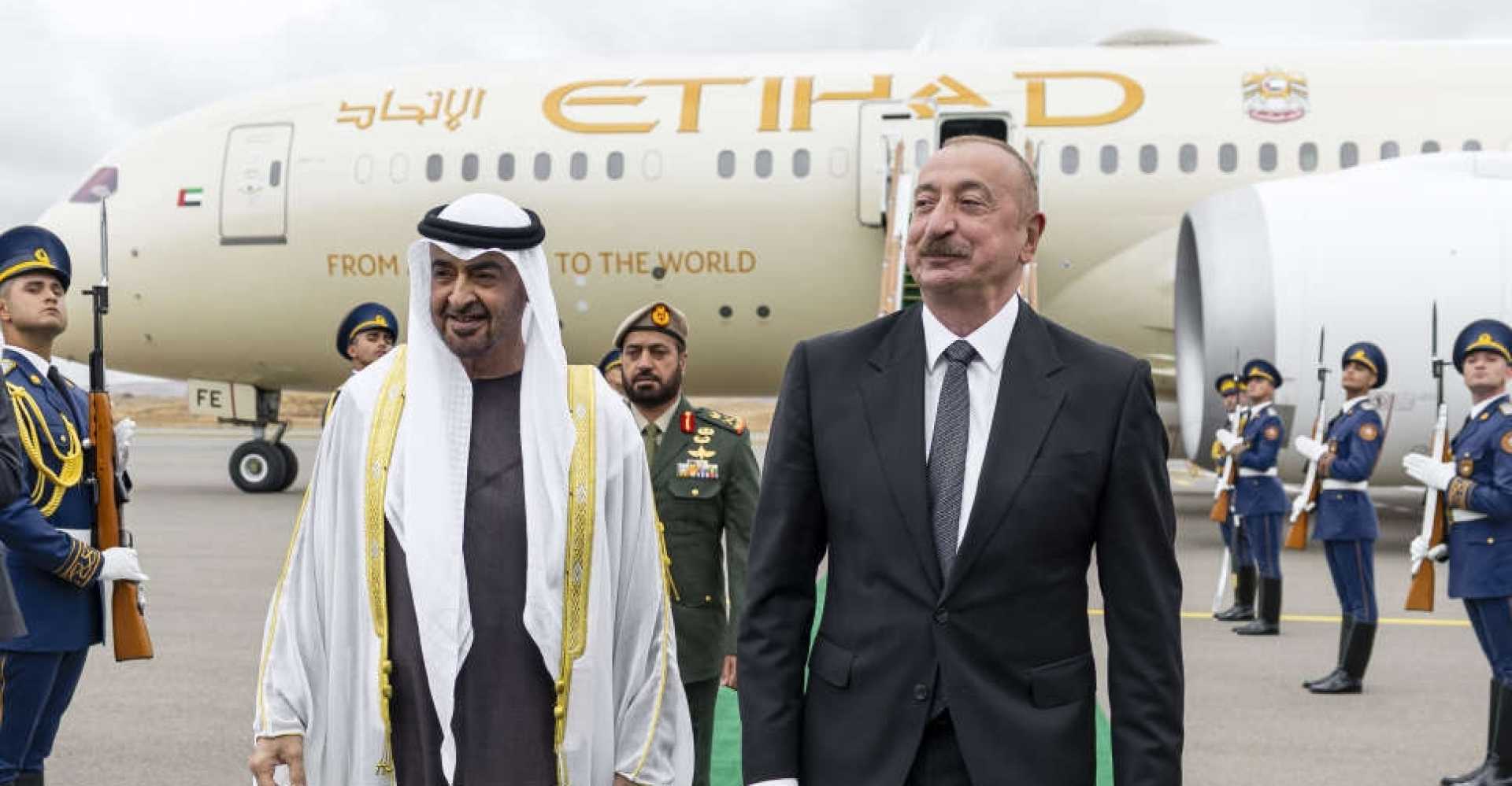 Sheikh Mohamed Bin Zayed Azerbaijan Visit