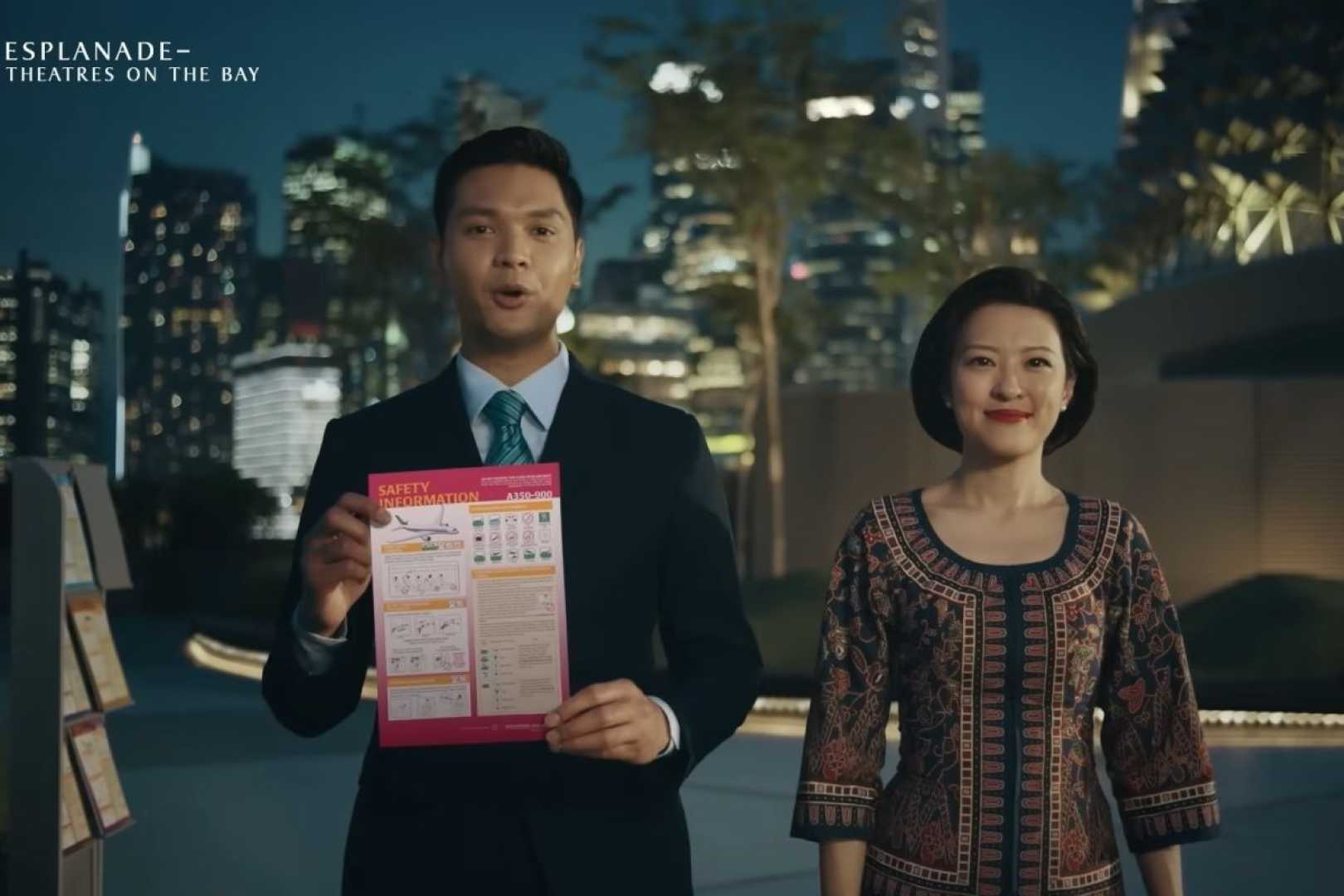 Singapore Airlines New Safety Video 2025