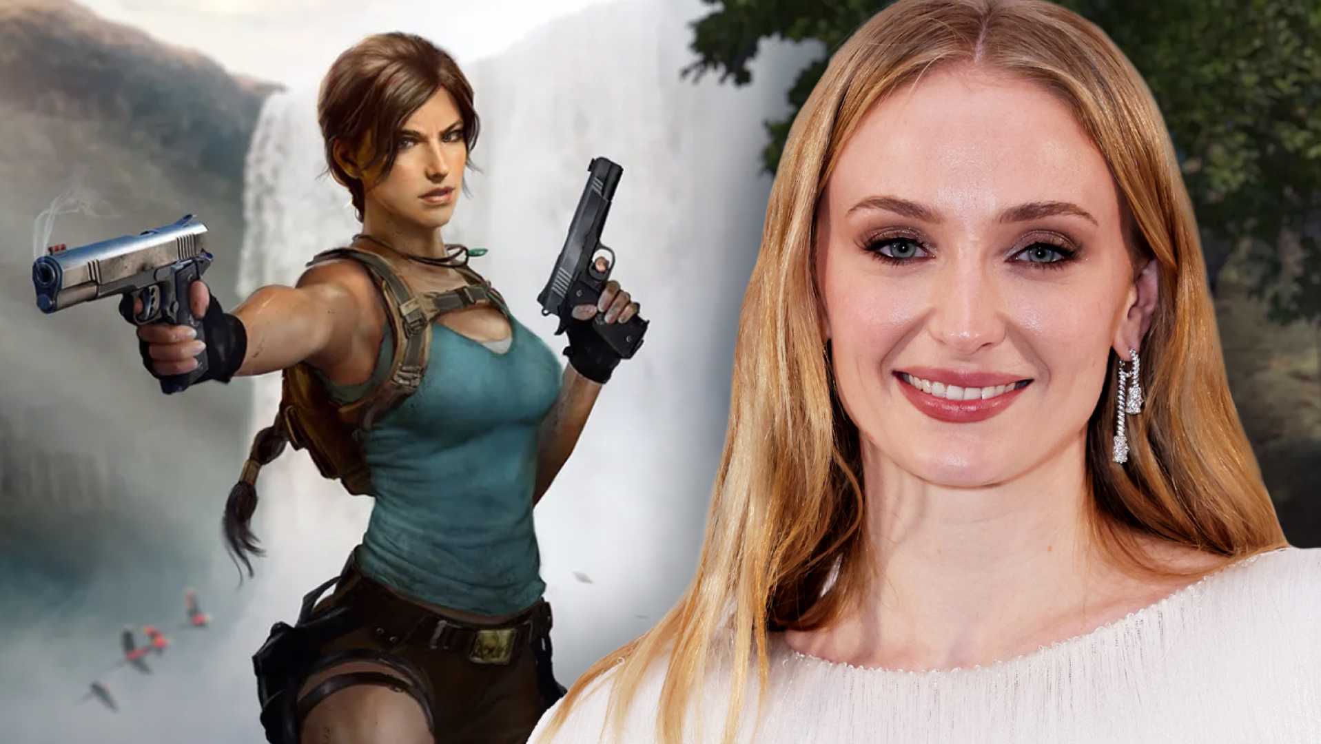 Sophie Turner Lara Croft Amazon Series
