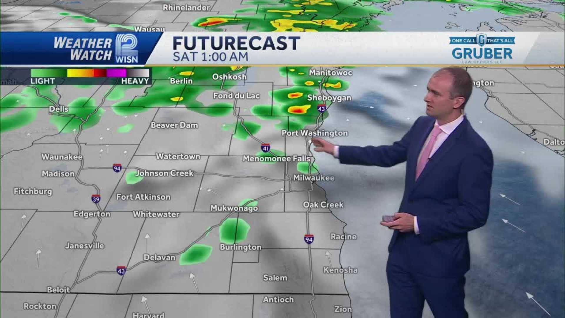 Southeast Wisconsin Overnight Storms Weather