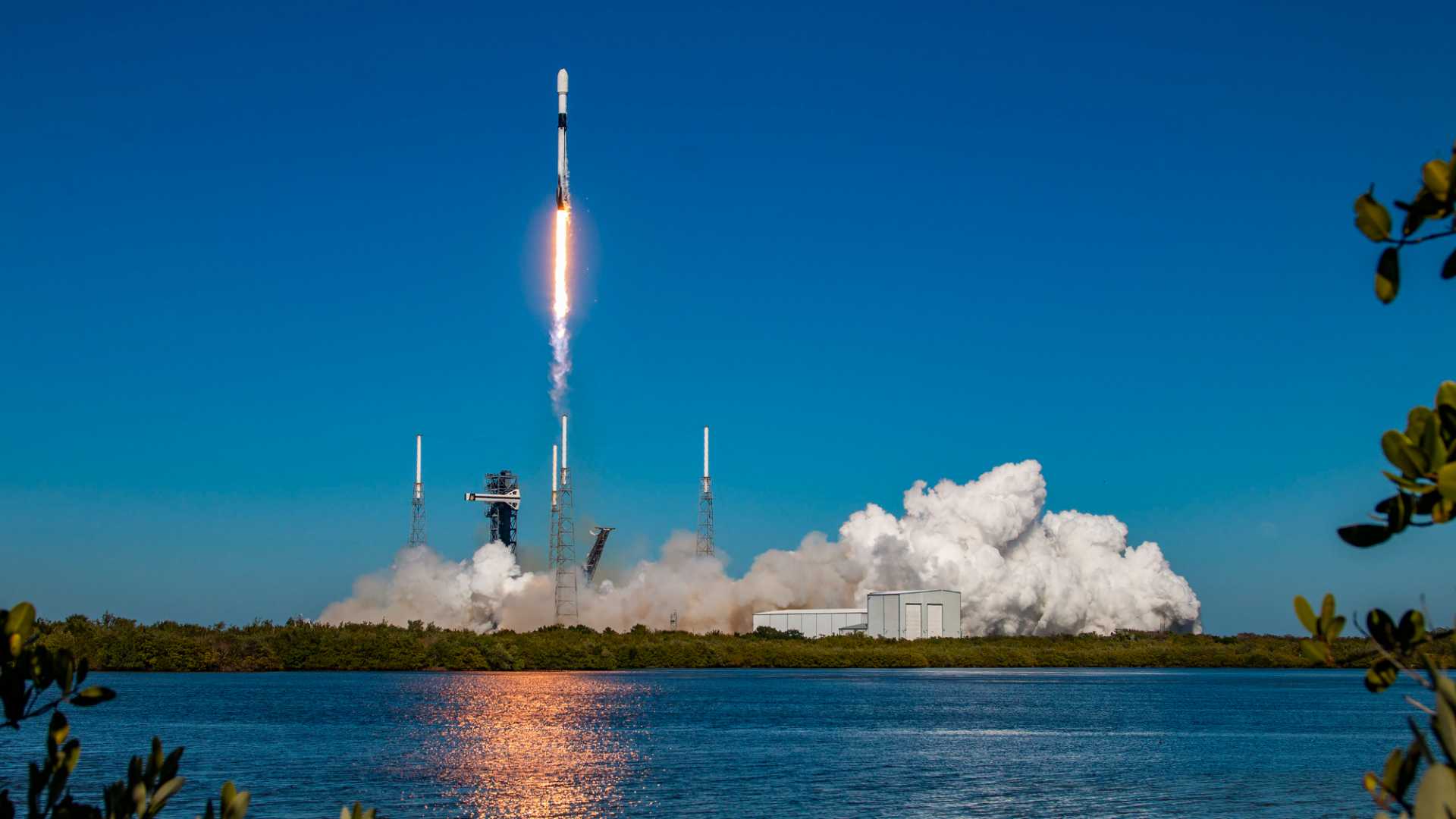 Spacex Falcon 9 Launch Indonesia Satellite