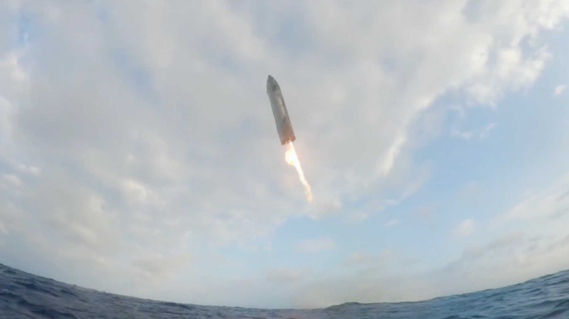 Spacex Starship Splashdown Indian Ocean