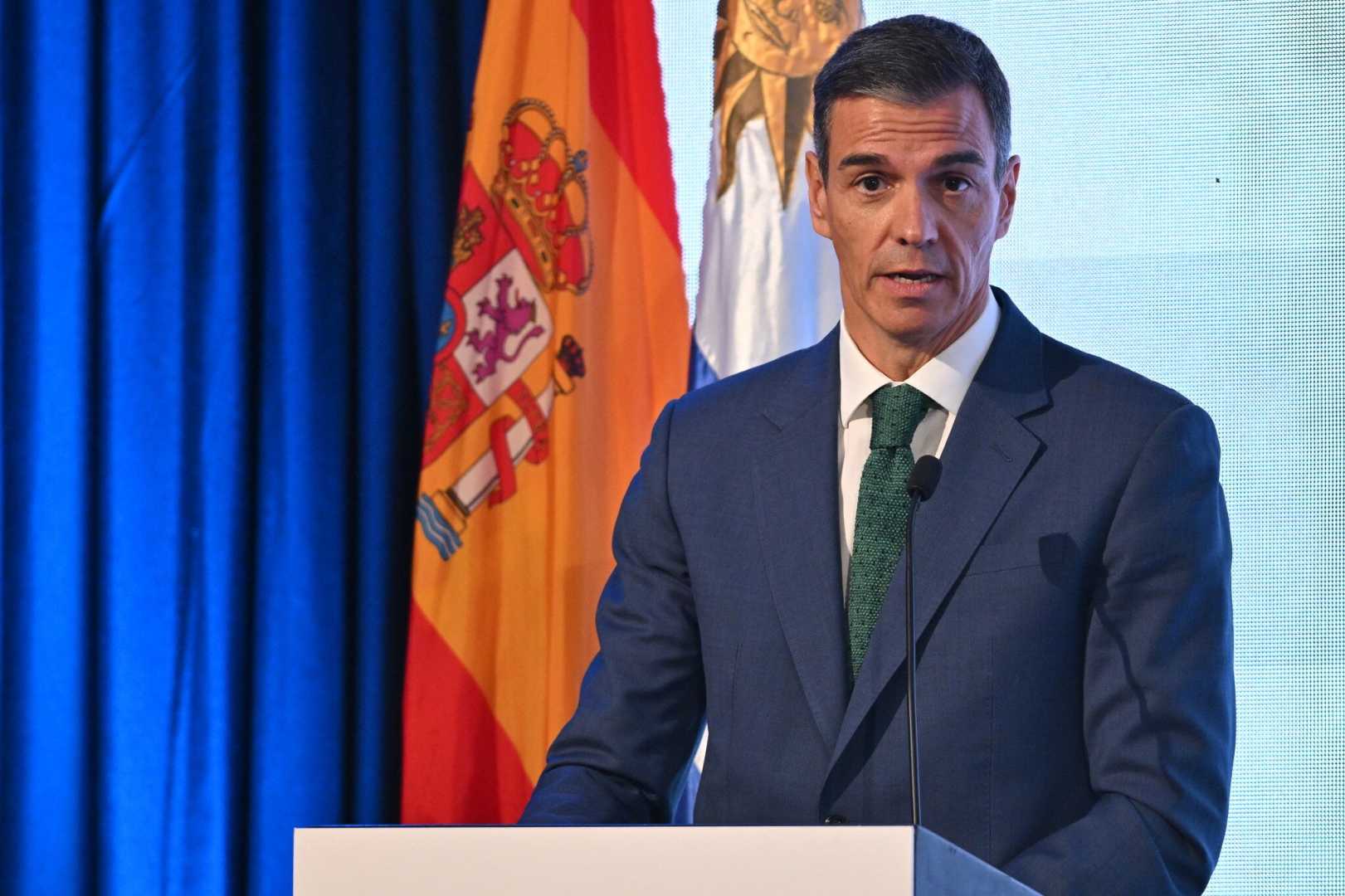 Spain Prime Minister Pedro Sanchez Arms Embargo Israel