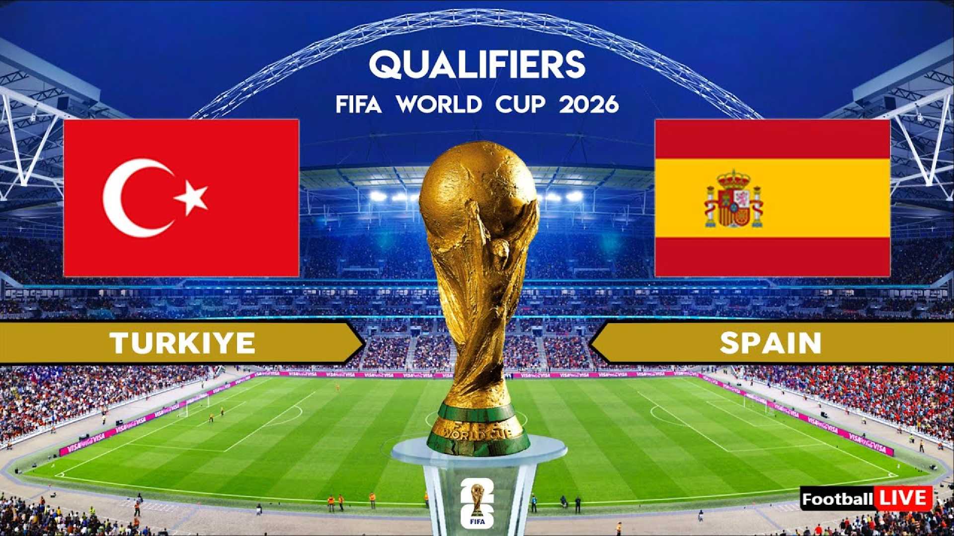 Spain Turkey World Cup Qualifier Football