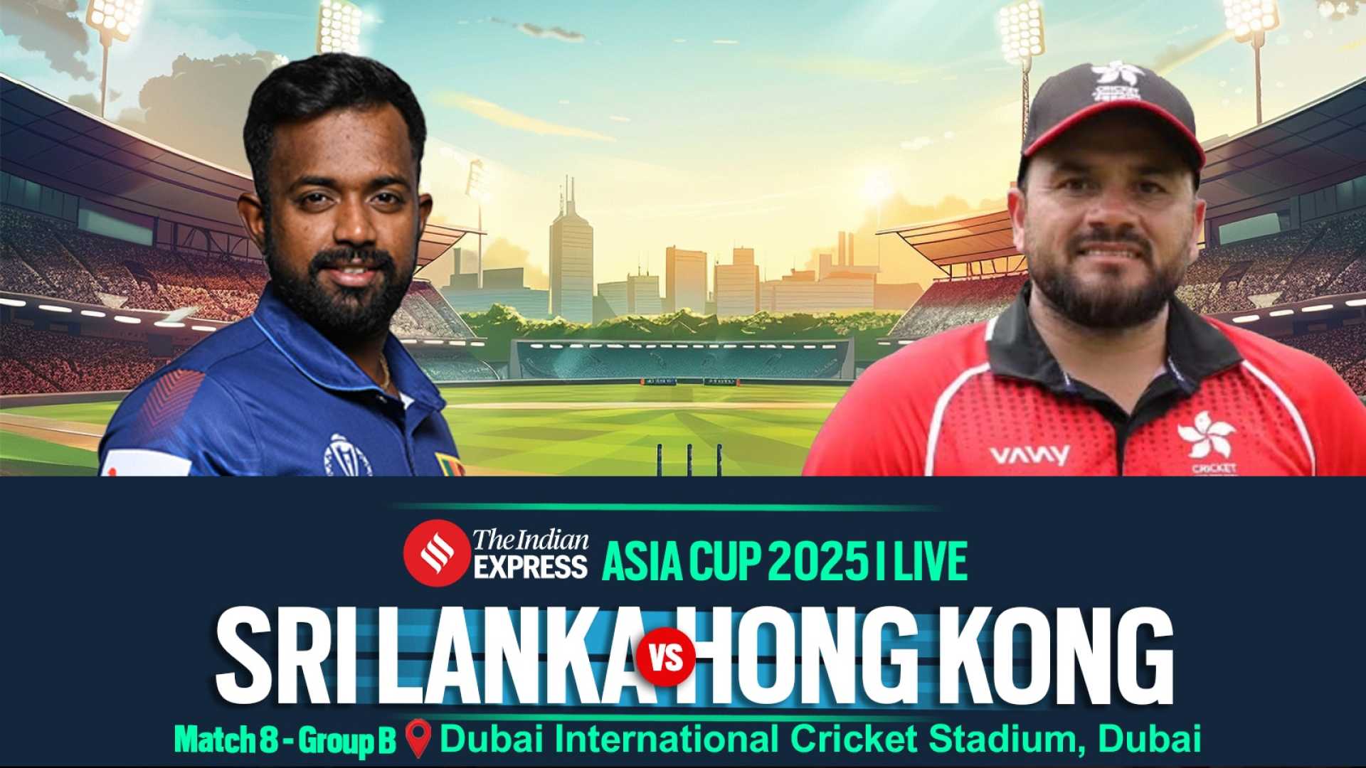 Sri Lanka Vs Hong Kong Asia Cup Cricket Match