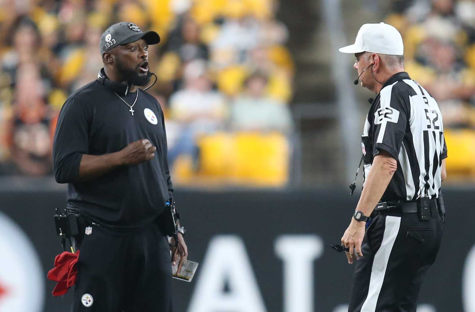 Steelers Jets Nfl Week 1 Referee Bill Vinovich