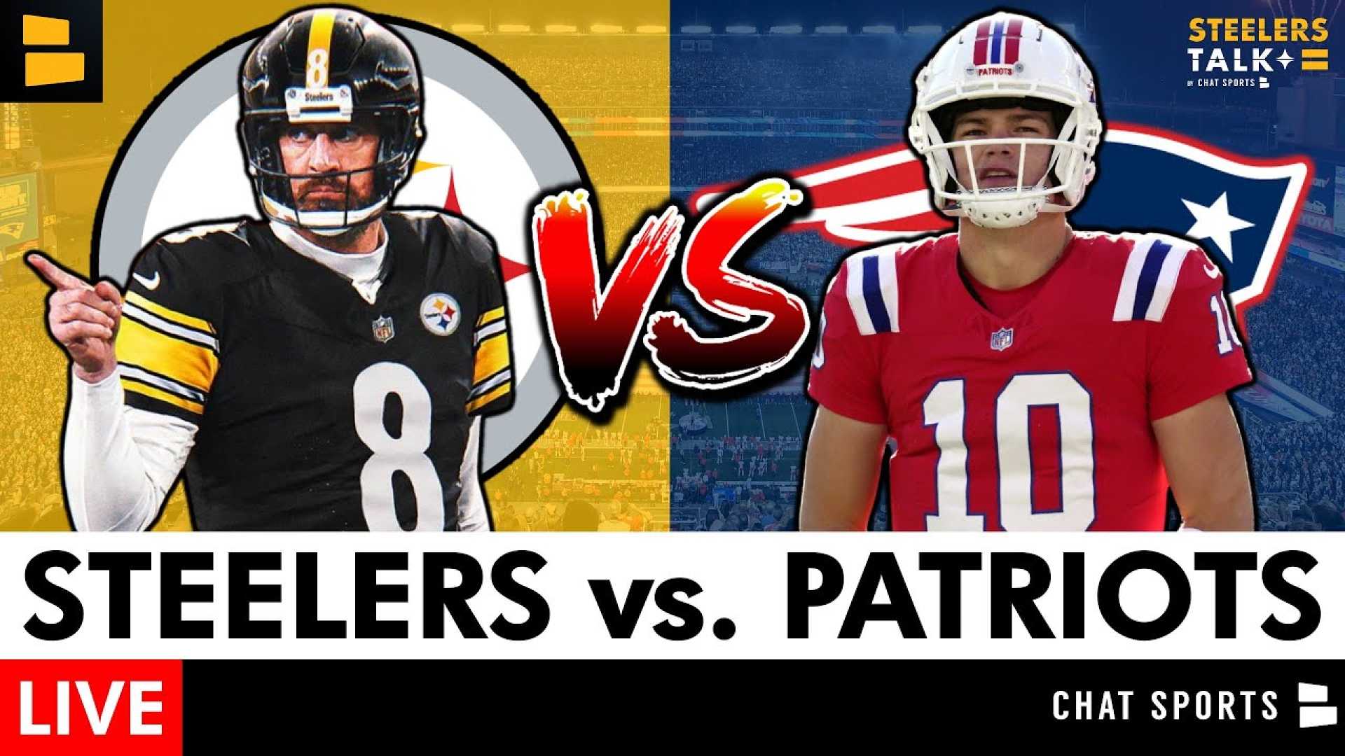Steelers Patriots Football Game