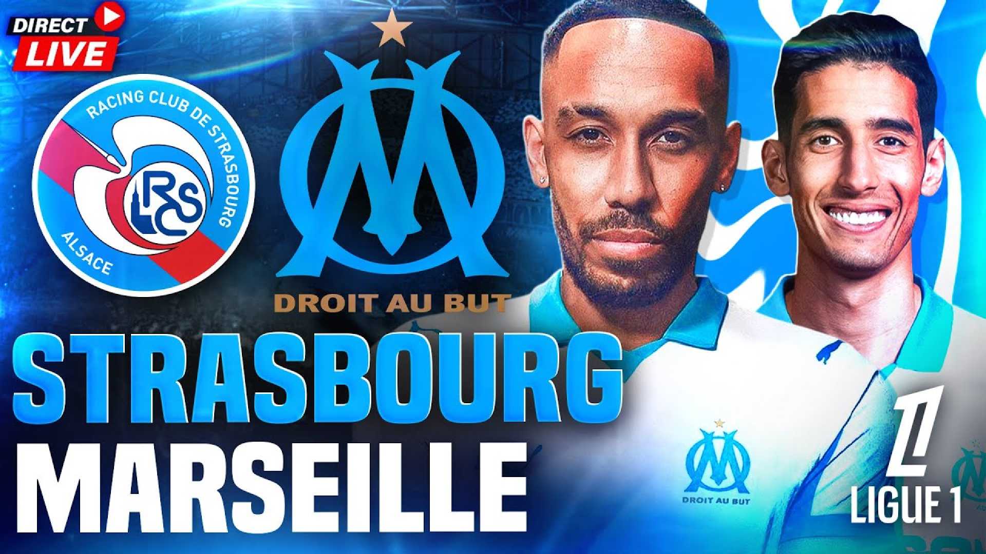 Strasbourg Vs Marseille Ligue 1 Match